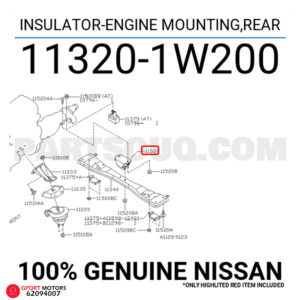 Soporte de Caja Nissan Pathfinder 1995 - 2005