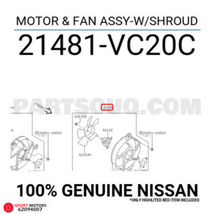 Electroventilador Nissan Patrol 1997 - 2015