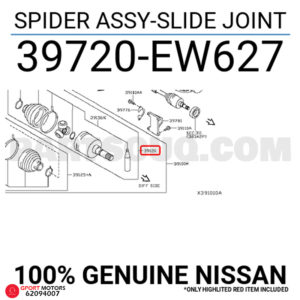 Triceta con Palier Derecho Nissan Tiida 2006 - 2013