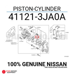 Pistón de Freno Delantero Nissan Murano 2014 - 2020