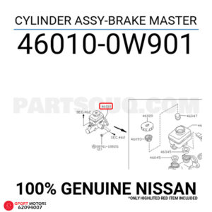 Bomba de Freno Nissan Pathfinder 1995 - 2005