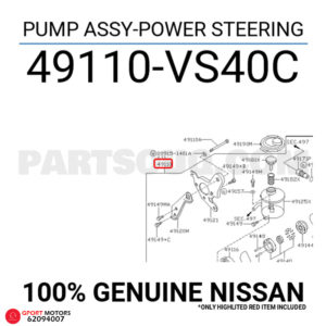 Bomba Hidraúlica Nissan Patrol 1997 - 2015