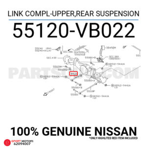 Articulación Lateral Nissan Patrol 1997 - 2015