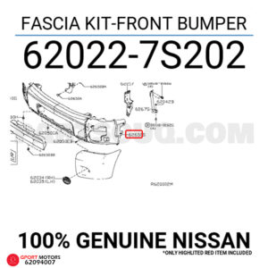 Parachoque Delantero Nissan Armada 2003 - 2015