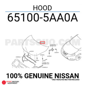 Capó Nissan Murano 2014 - 2020