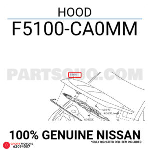 Capó Nissan Murano 2003 - 2008